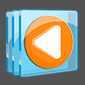 windows media player webm player logo